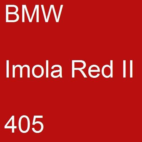 BMW, Imola Red II, 405.